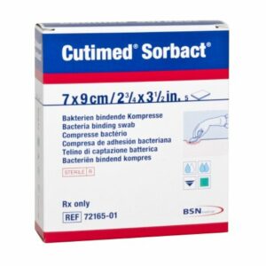 DRESSING, WND CUTIMED SORBACT 2.8X3.5 "(5/BX)