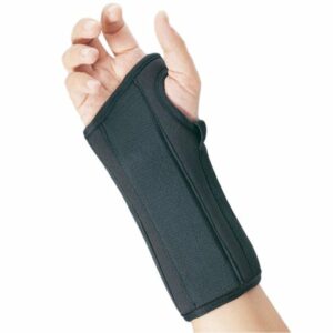 WRIST SPLINT, PRO-LITE BLK RT LG 8"