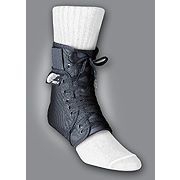 ANKLE BRACE, INNER-LOK 8 LACE-UP BLK MED