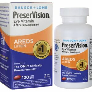 PRESER VISION+LUTEIN, CAP SGEL(120/BX)