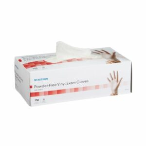 GLOVE, EXAM VNYL XS N/S (150/BX 10BX/CS)