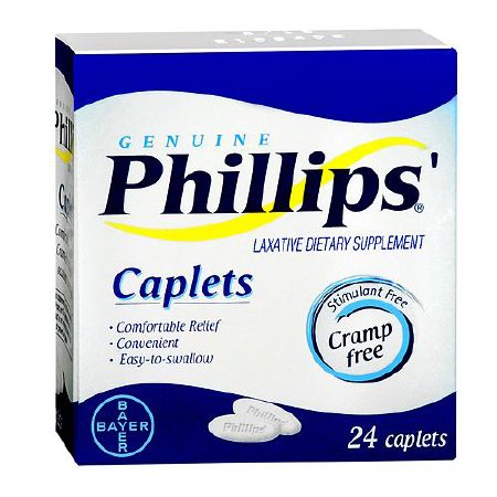PHILLIPS LAXATIVE, CAPL CRAMP FREE (24/BX)