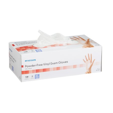 GLOVE, EXAM VNYL XL N/S (130/BX 10BX/CS)