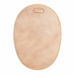 POUCH, OST ESTEEM STD CLSD W/FLTR 2PC TRANSP (30/BX)