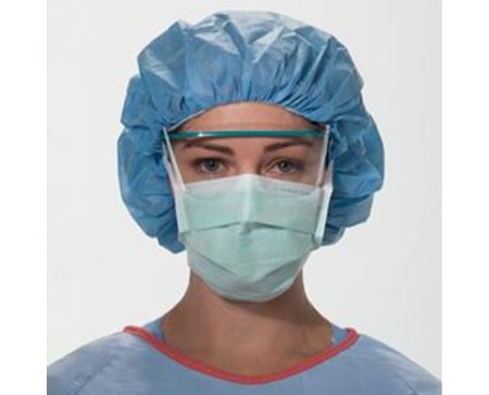 MASK, SURG TIES ASTM1 ANTIFOG (50/BX 6BX/CS)