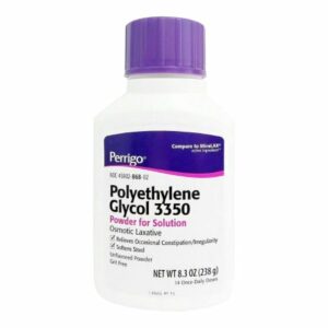 POLYETHYLENE GLYCOL, PDR 17GM 8.3OZ