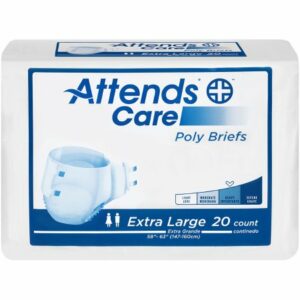BRIEF, CARE XLG (20/BG 3BG/CS)HBL 58"-63" XLG (20/