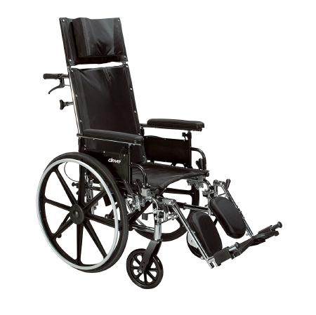 WHEELCHAIR, VIPER GT FLP BACK ARMS FULL CECL 16"
