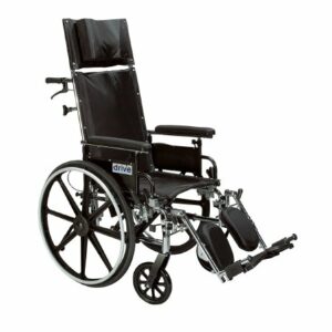 WHEELCHAIR, VIPER GT FLP BACK ADJ DESK ARMS CECL