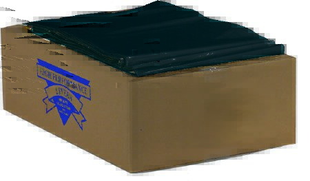 LINER, TRASH BLK .80ML 33"X39"(25/BX 10BX/CS)