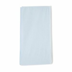 SHEET, BED TP PLASBAK WHT/BLU 40X90 (50/CS)