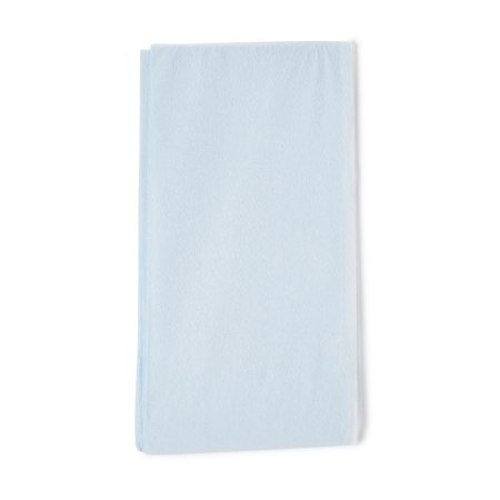 SHEET, BED TP PLASBAK WHT/BLU 40X90 (50/CS)
