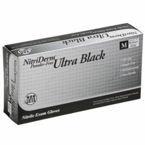 GLOVE, EXAM NTRL MED N/S CHEMOBLK (100/BX 10BX/CS)