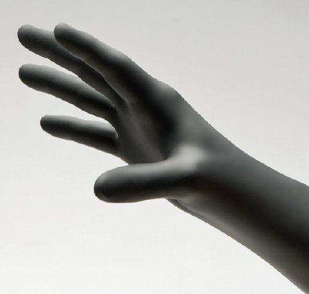 GLOVE, EXAM NTRL XS N/S CHEMO BLK (100/BX 10BX/CS)