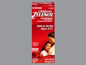 TYLENOL CHERRY SUS CHLD 4OZ