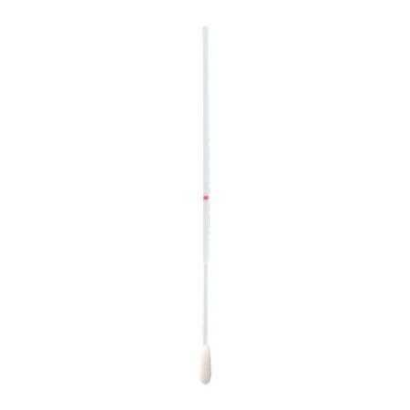 SWAB, NYLON FLOCK 80MM REG STR(100/BX 10BX/CS)