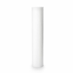 PAPER, TABLE POLY PERF WHT 18"X125' (9RL/CS)