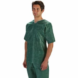 PANTS SCRUB GRN LG 30/CS      NONWOVEN 36-38"
