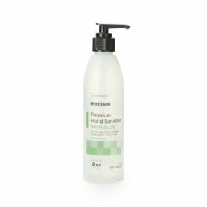 SANITIZER, HAND ALOE W/PUMP 8OZ (24/CS)