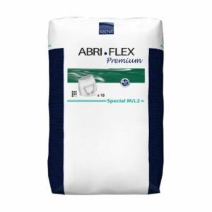UNDERWEAR, INCONT ABRI-FLEX PREM SZ2 MED/L 1700ML (18/BG 6BG