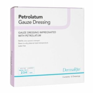 DRESSING, WOUND PETROLATUM GAUZE STR 6"X36" (12/BX)