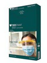 SHIELD, FACE RESPOSABLES 13X7 (100/BX)