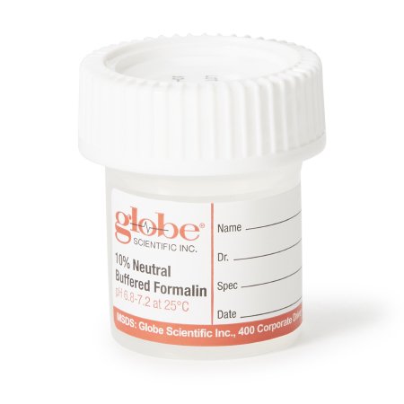 CONTAINER, FORMALIN 10% 1/2 FILL 20ML (24/CT 4CT/CS)