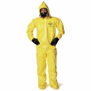 COVERALL, W/BOOTS & HOOD (12/CS)