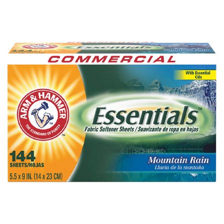 SHEET, FABRIC SOFTENER ARM & HAMMER MOUNTAIN FRESH 5.5X9"