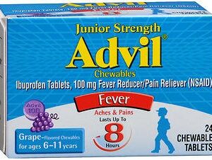 ADVIL, TAB CHEW GRAPE (24/BT)