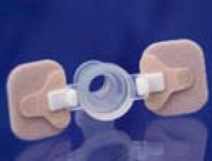 CLIP, CANNULA F/PROVOX LARYBUTTON (4 CLIP SETS/20 ADH BASE)