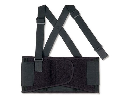 BACK SUPPORT, PROFLEX ELAS 1650 BLK SM