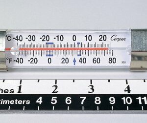 THERMOMETER, HORIZ F/REFRIGERATOR/FREEZER
