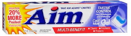 TOOTHPASTE, AIM TARTAR CONTROL5.5OZ