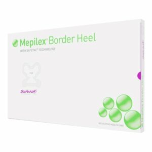 DRESSING, MEPILEX BORDER HEEL 22X23CM (10/BX 3BX/CS)