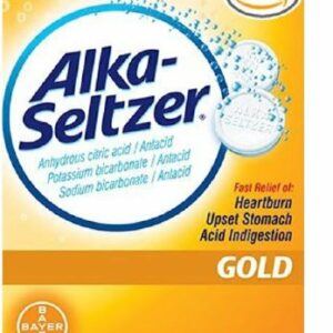 ALKA-SELTZER ANTACID, TAB  GOLD (36/BX)
