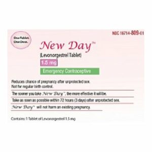 NEW DAY, TAB 1.5MG (1/BT)