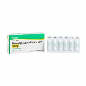 BISACODYL, SUPPOSITORY 10MG UD(12/BX)