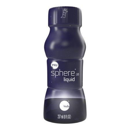 PKU, SPHERE LIQUID VANILLA 8FLOZ (18/CS)