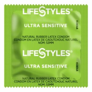 CONDOM, LIFESTYLES ULTRA SENSITIVE (1008/CS)