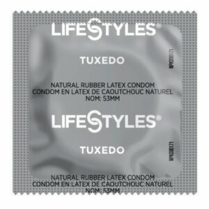 CONDOM, LIFESTYLES TUXEDO LUBRICATED (1008/CS)