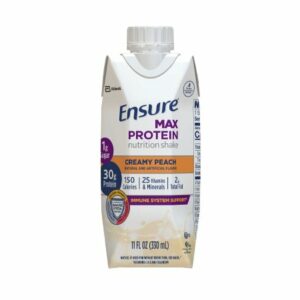 ENSURE, MAX PROTEIN RTD CREA  MY PEACH 11OZ (12/CS)