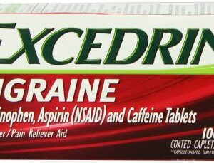EXCEDRIN MIGRAINE, CAP 250-250-65 (100BT)