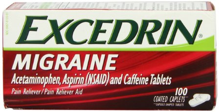 EXCEDRIN MIGRAINE, CAP 250-250-65 (100BT)