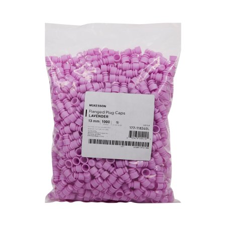 CAP, VAC TUBE LAV 13MM (1000/BG 20BG/CS)