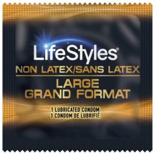CONDOM, LIFESTYLES N/LATEX LG (1008/CS)