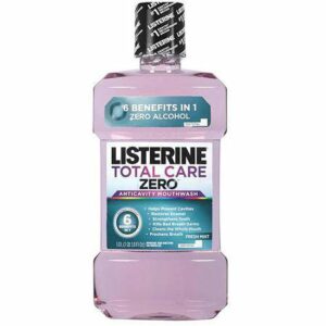 LISTERINE, MOUTH WASH TOTAL CARE ZERO 1L (6/CS)