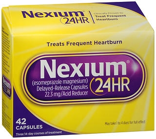 NEXIUM 24HR, CAP 22.3MG (14/BT3BT/PK)