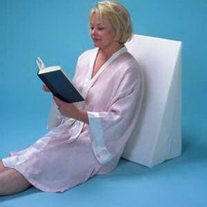 COVER, BED WEDGE ZIPPERED WHT 12"