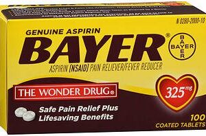 ASPIRIN, TAB 325MG (100/BX)